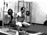 Barbell Behind Neck Press