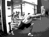 Cable Bent-over Triceps Extension