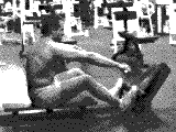 Cable Row (to neck with elbows out)