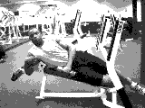 Dumbbell External Rotation (on Decline Bench)