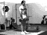 Dumbbell Straight-back Straight-leg Deadlift