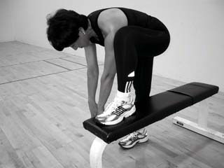 Bent-over Adductor Stretch
