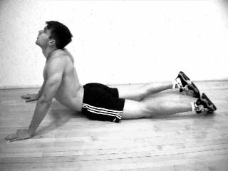 Lying Abdominal Stretch
