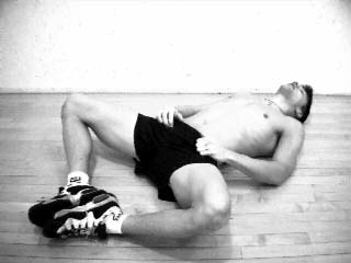 Lying Groin Stretch