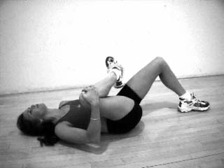 Lying Glute Stretch