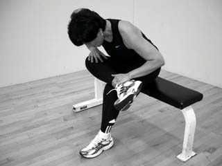 Seated Glute Stretch
