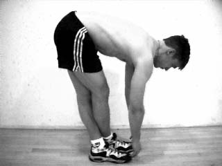 Standing Cross Leg Hamstring Stretch