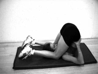 Upside Down Lower Back Stretch