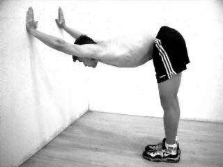 Wall Lat Stretch